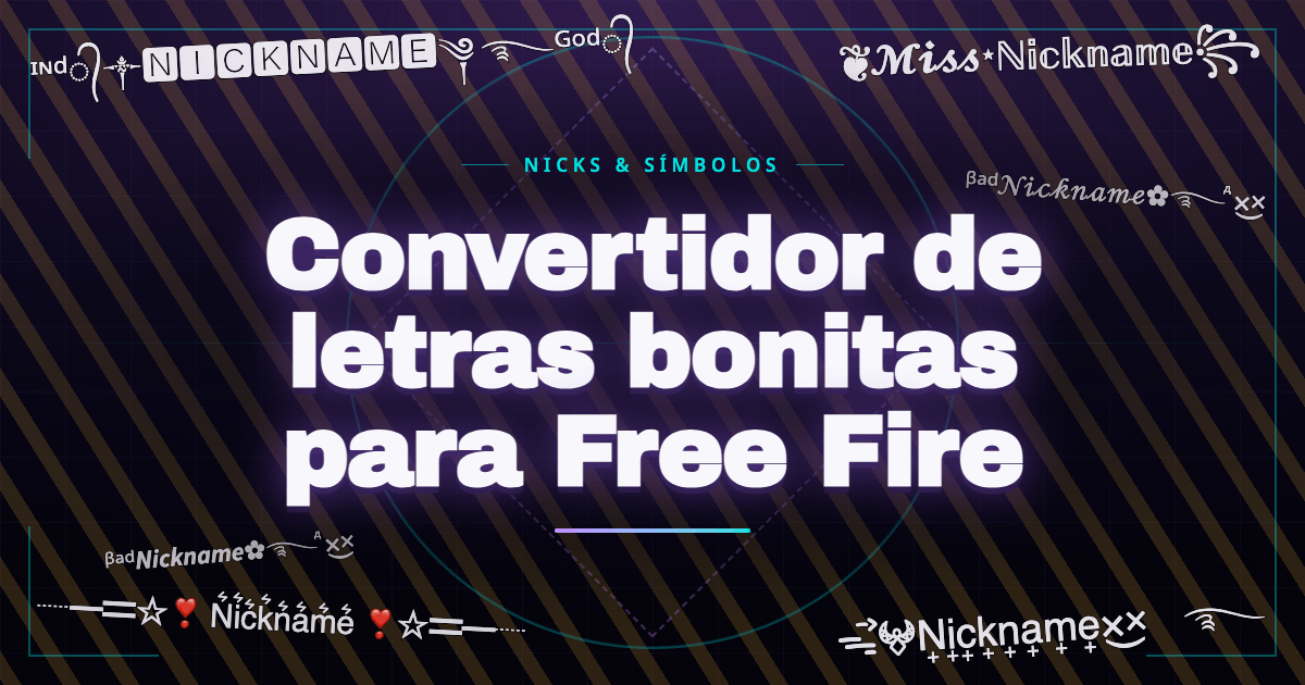 Uso del Convertidor de Letras en Free Fire